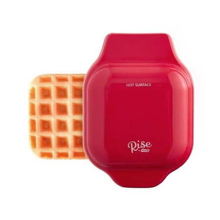 RISE BY DASH 1 waffle Red Plastic Waffle Maker RMW001GBRR06